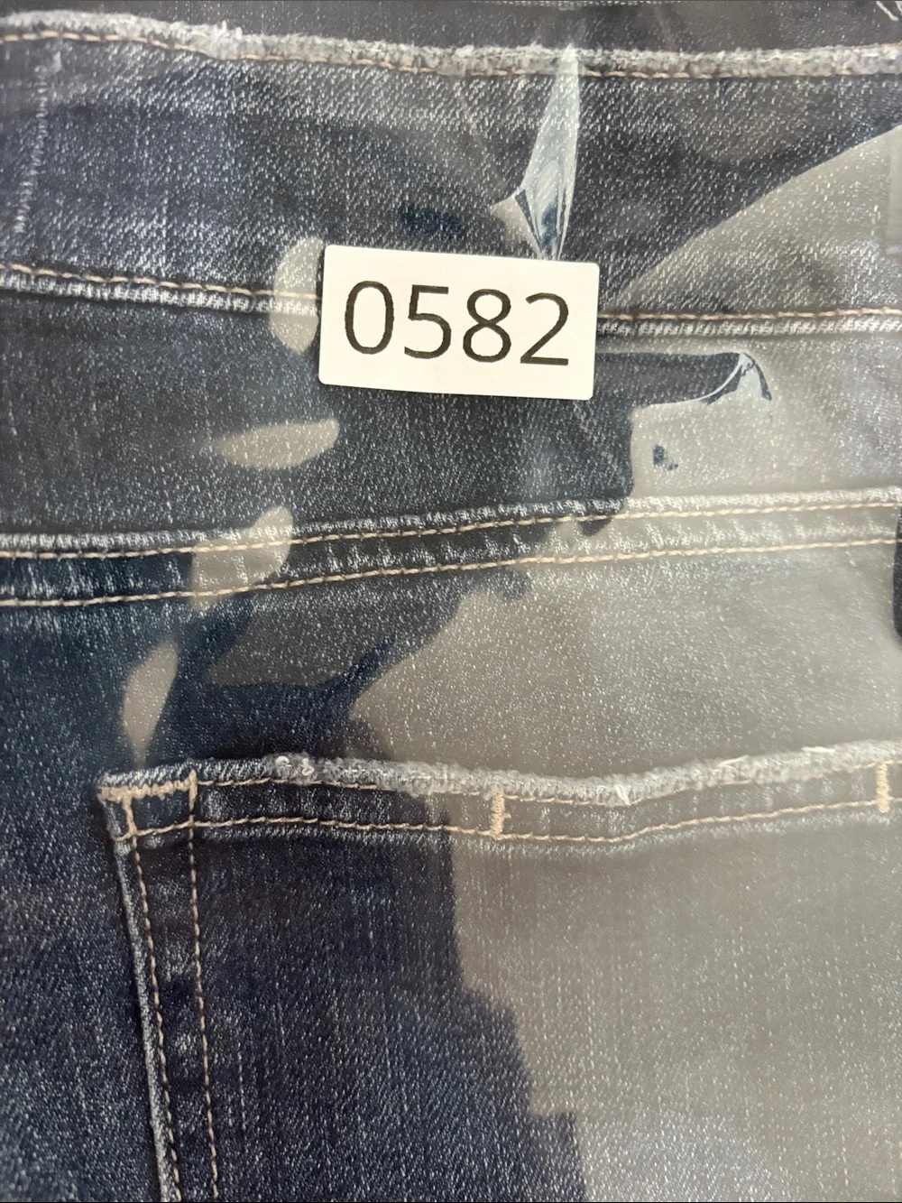 PAIGE Jax Blue Jean Knee Shorts (32) - Picture 10 of 10